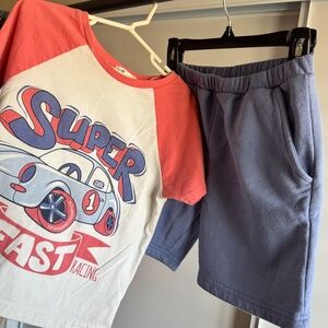 Kit & Pearl Shirt and Short Set